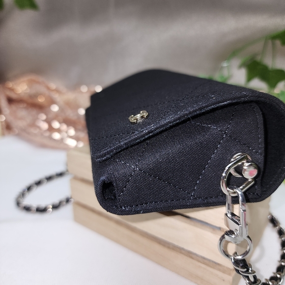 NIB Chanel Upcycled Sunglass Case / Crossbody Bag With Box - Picture 8 of 16